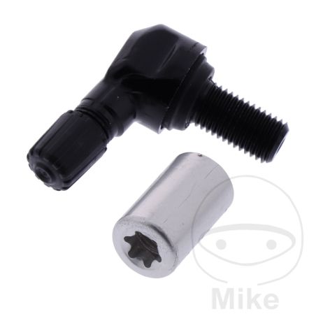 Válvula en ángulo Alu Schrader 11.5mm para TPMS | Motos Camaral