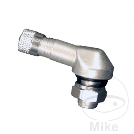 Válvula en Ángulo Aluminio JMP 8.3 mm Plateada | Motos Camaral