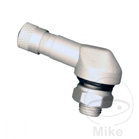 Válvula en Ángulo Aluminio JMP 8.3 mm Plateado | Motos Camaral