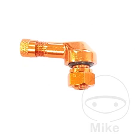 Válvula en Ángulo Aluminio JMP Naranja 8.3mm | Motos Camaral