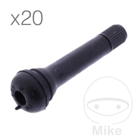 Válvula de Goma 11.3 mm TR418 JMP (Pack 20) | Motos Camaral