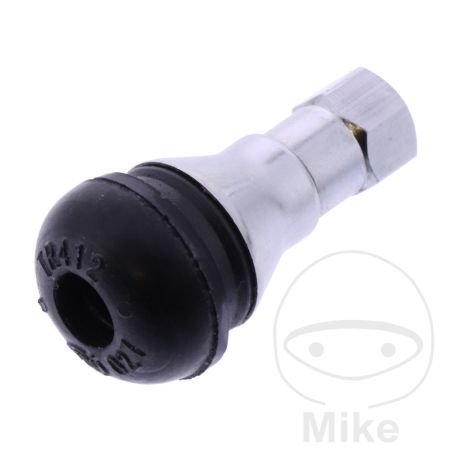 Válvula de Goma 11.3 mm TR412 con Funda Cromada | Motos Camaral