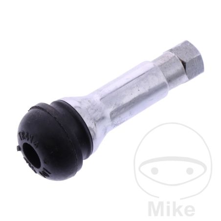 Válvula de Goma TR414 11.3mm con Funda Cromada | Motos Camaral