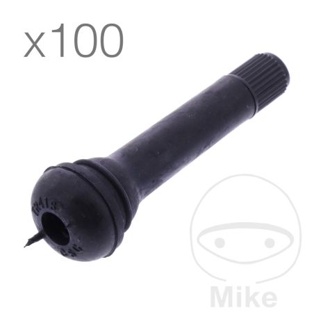 Válvula de Goma TR418 11.3mm JMP (Pack 100) | Motos Camaral