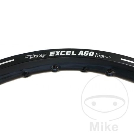 Llanta Aluminio A60 Excel 2.15x18 Negra 36H | Motos Camaral