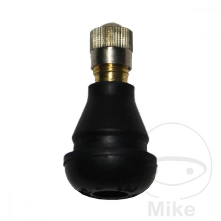 Válvula de Goma 11.3 mm TR412S con Tapa de Metal | Motos Camaral