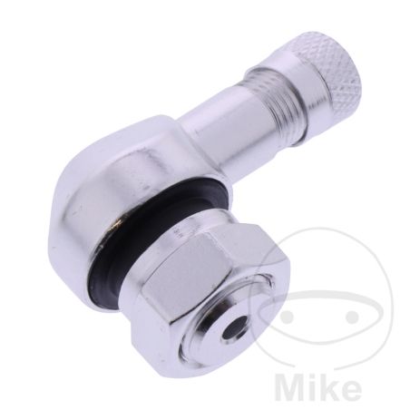 Válvula en Ángulo Aluminio JMP 11.3 mm Plateada | Motos Camaral