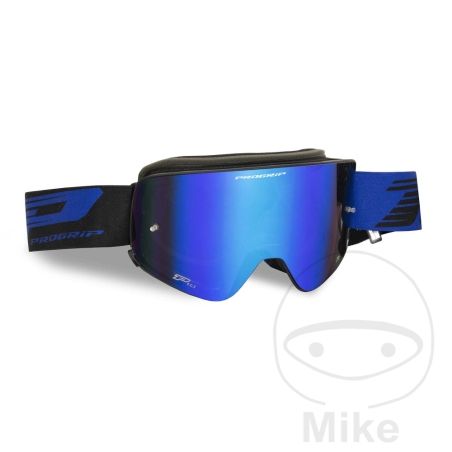 Gafas Multilayered 3205 Negro/Azul Mate | Motos Camaral