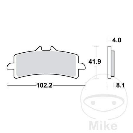 Pastillas de Freno Sinter SCR TRW 7320012 | Motos Camaral