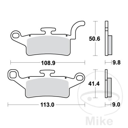 Pastillas de Freno Estándar TRW 7370030 | Motos Camaral