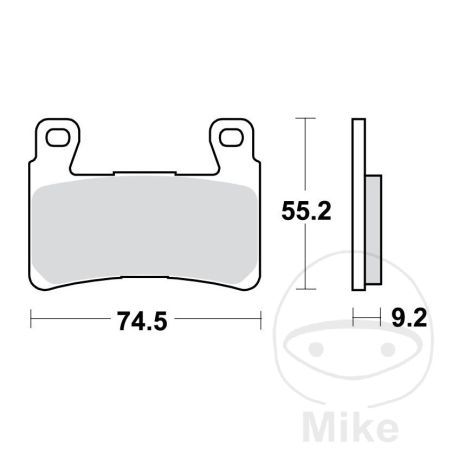 Pastillas de Freno Sinter Delantero TRW 7329741 | Motos Camaral
