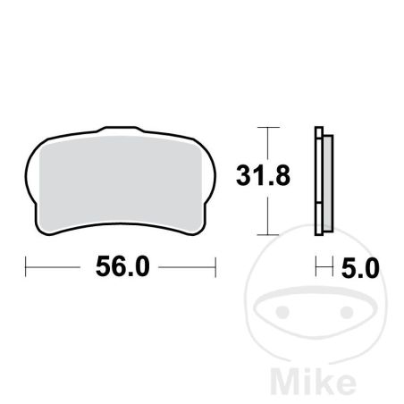 Pastillas de Freno Sinter RSI TRW | Motos Camaral
