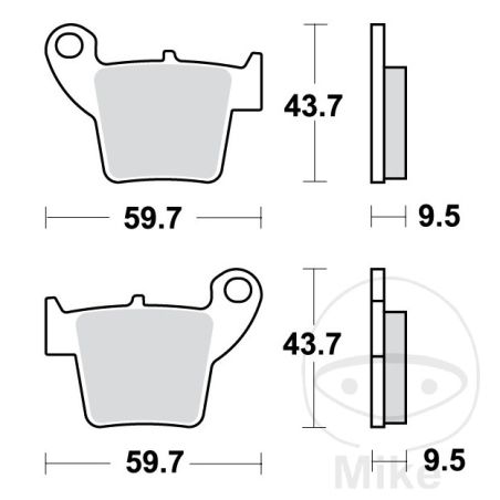 Pastillas de Freno Sinter RSI TRW | Motos Camaral