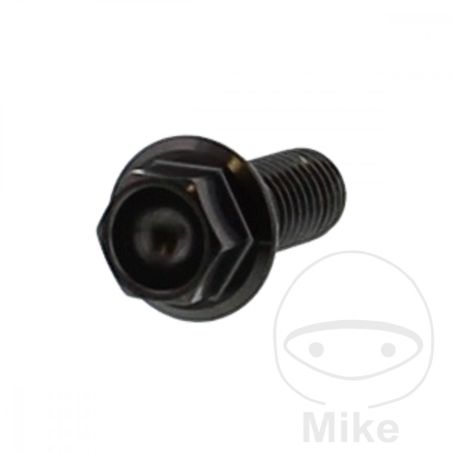 Tornillo Hexagonal M8x20mm Inox V4A Negro | Motos Camaral
