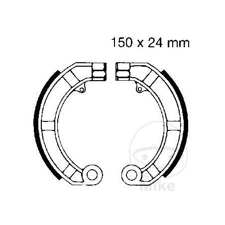 Zapatas de Freno EBC 7860851 | Recambios Moto | Motos Camaral