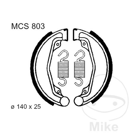 Zapatas de Freno con Muelle TRW 7325970 | Motos Camaral