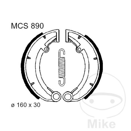 Zapatas de Freno con Muelle TRW | Motos Camaral