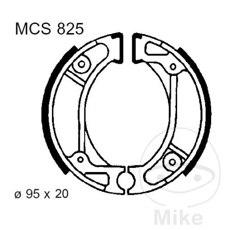 Zapatas de Freno con Muelle TRW 7378490 | Motos Camaral