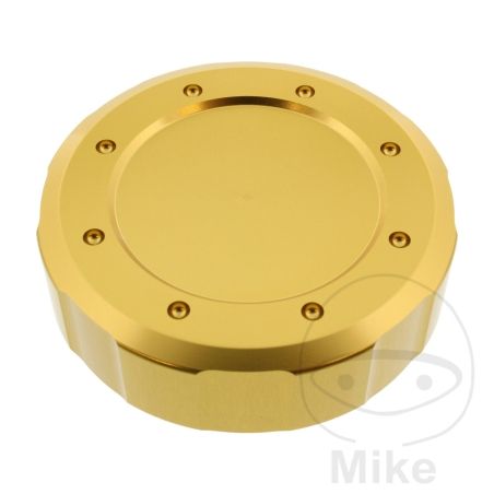 Tapa Depósito Líquido Frenos 61mm Aluminio Dorado | Motos Camaral