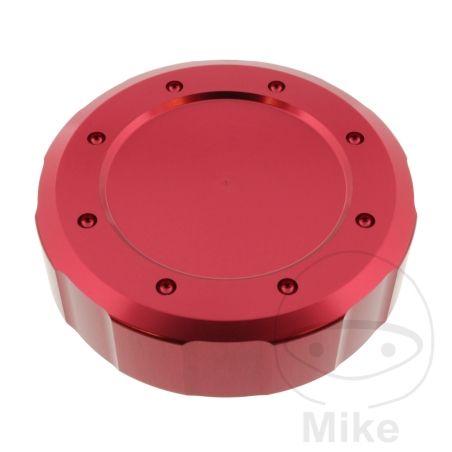Tapa Depósito Líquido Frenos 61mm Alu Rojo | Motos Camaral