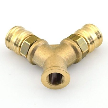 Distribuidor Y 2 vías 3/8 - motoscamaralweb.com