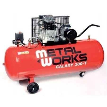 Compresor Metalworks Galaxy 200L 3CV/230V - motoscamaralweb.com