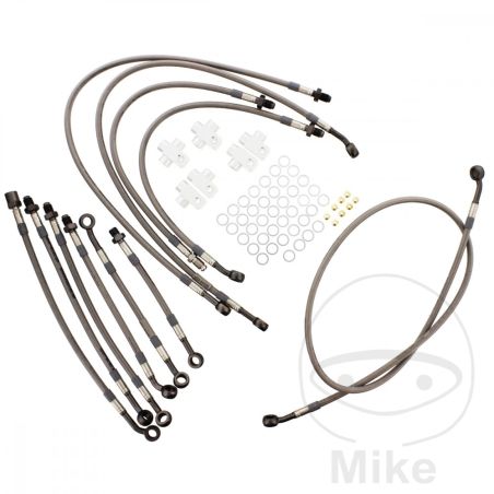Kit Latiguillo de Freno Metálico 11 Piezas | Motos Camaral