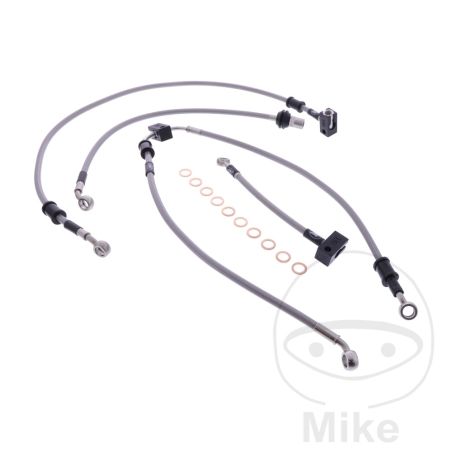 Kit Latiguillos de Freno Metálicos 5 Piezas | Motos Camaral