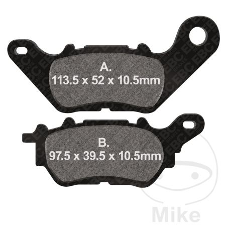 Pastillas de Freno Sinter HH Scooter EBC | Motos Camaral