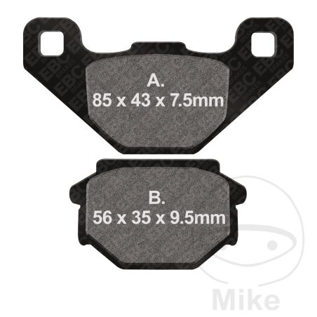 Pastillas de Freno Estándar EBC 7870744 | Motos Camaral