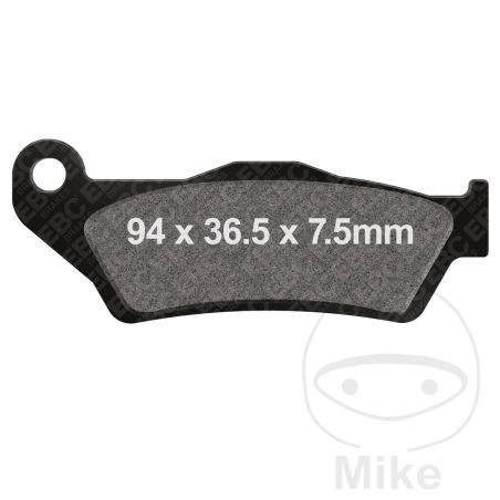Pastillas de Freno Carbón Scooter EBC | Motos Camaral