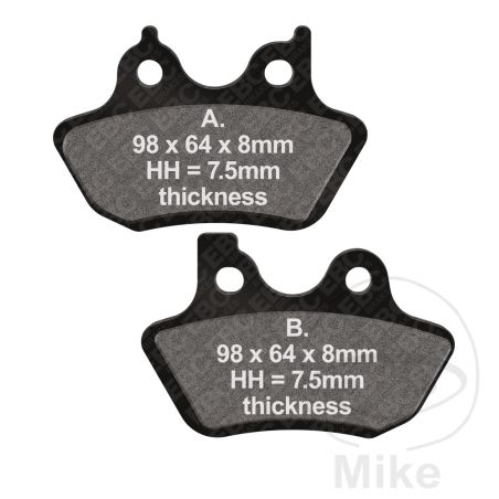 Pastillas de Freno Sinter HH EBC | Motos Camaral