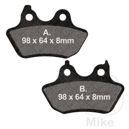 Pastillas de Freno Sinter HH EBC | Motos Camaral