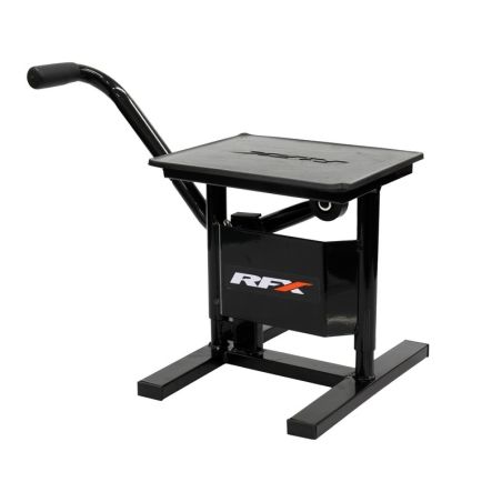 Caballete elevable RFX Pro Series de un solo pilar H - Negro - motoscamaralweb.com