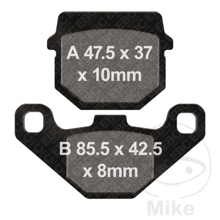 Pastillas de Freno Estándar EBC 7871023 | Motos Camaral