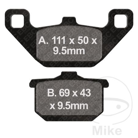Pastillas de Freno Sinter HH EBC | Motos Camaral