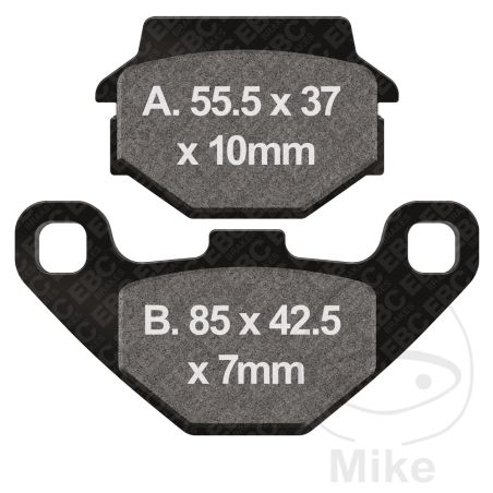 Pastillas de Freno Estándar EBC 7871486 | Motos Camaral