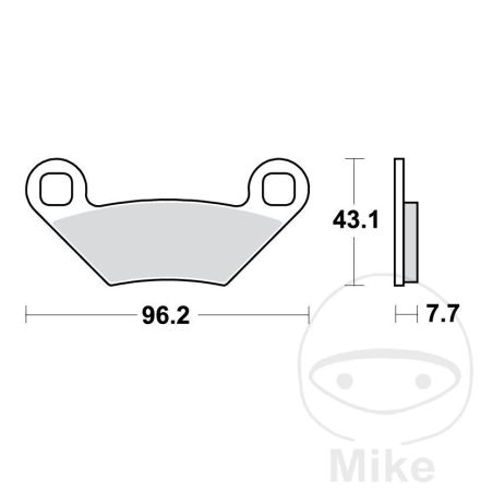 Pastillas de Freno Sinter TRW 7370034 | Motos Camaral