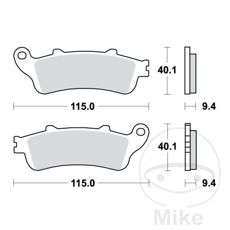 Pastillas de Freno Estándar TRW 7320294 | Motos Camaral