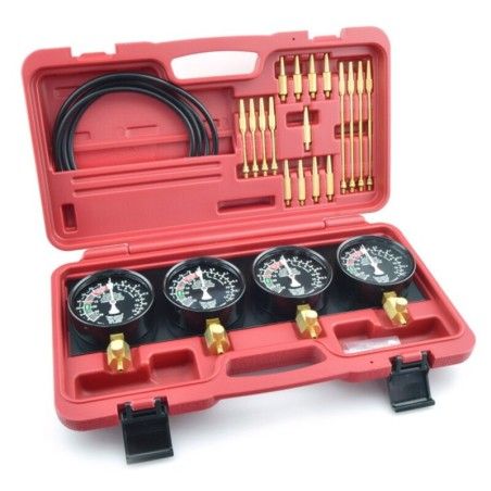 Kit sincronizador para motores 2-4 carburadores. test bomba de gasolina y transmisión BUZZETTI - motoscamaralweb.com