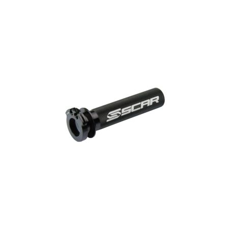 Caña de gas SCAR de aluminio + rodamiento negra - motoscamaralweb.com