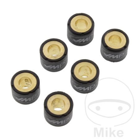 Rodillos Variador 16x13 mm 10.0g JMP (6 piezas) | Motos Camaral