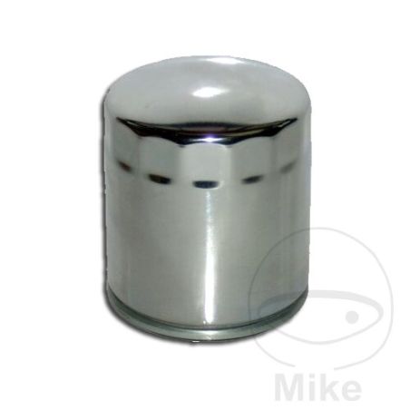 Filtro de Aceite Cromado Hiflo | Motos Camaral