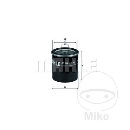 Filtro de Aceite OC534 Mahle | Motos Camaral