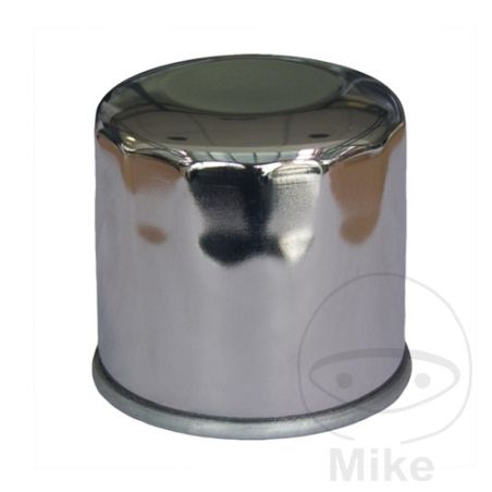 Filtro de Aceite Cromado Hiflo | Hiflofiltro | Motos Camaral