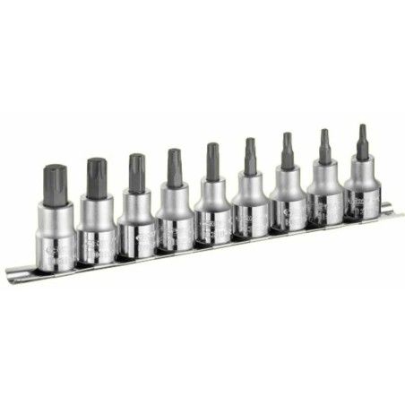 Juego de 9 vasos destornillador torx EXPERT 1/2 - motoscamaralweb.com