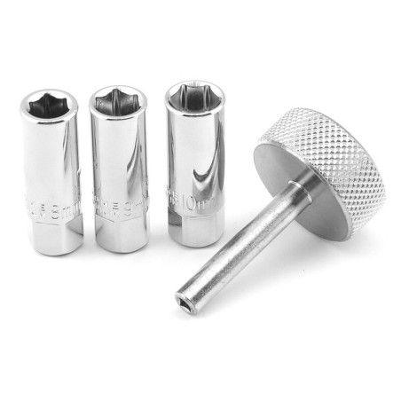 Herramienta de ajuste de válvulas para motores 4T con guías hexágono es 8.9.10 mm BUZZETTI - motoscamaralweb.com