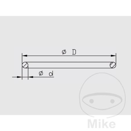 O-Ring 2 x 31 mm para Amortiguador Kayaba | Motos Camaral