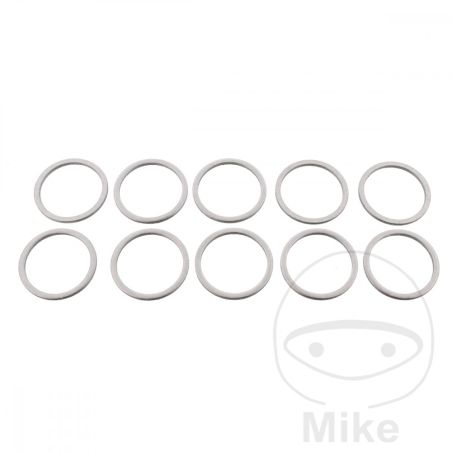 Anillo de sellado tornillo drenaje aceite JMP (10 uds) | Motos Camaral