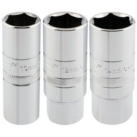 Juego de 3 vasos para bujias 1/2 DRAPER - motoscamaralweb.com